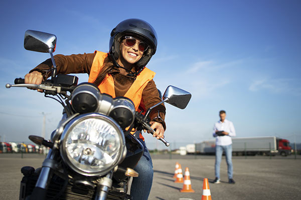 Motorcyclist courses